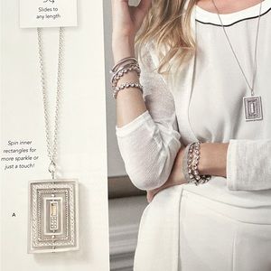 Ask Around Pendant by Touchstone Crystal Swarovski- classically beautiful!